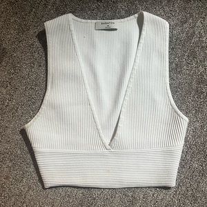 BABATON corp tank  with low v-neck